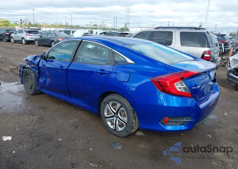 2017 Honda Civic Lx z USA, uszkodzony, nr VIN 19XFC2F50HE050514
